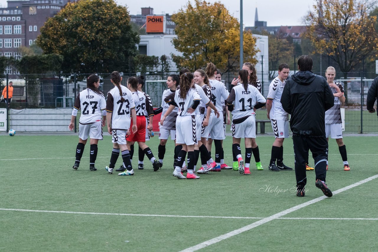 Bild 316 - B-Juniorinnen FC St.Pauli . Braedstrup IF : Ergebnis: 4:1